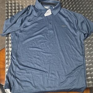 American Eagle Outfitters Men's Navy Polo Shirt